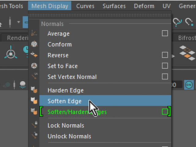 MAYA Soften Edge MAYA Soften Edge