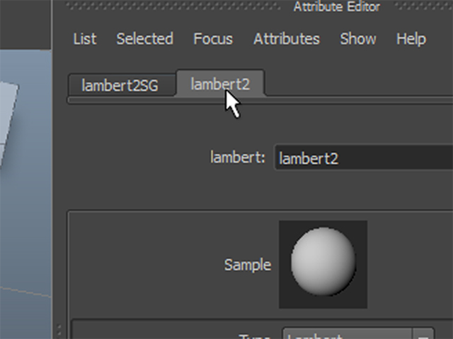 MAYA lambert2 MAYA lambert2