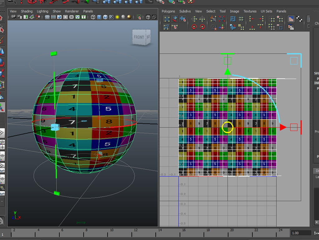 MAYA Cylindrical Mapping MAYA Cylindrical Mapping