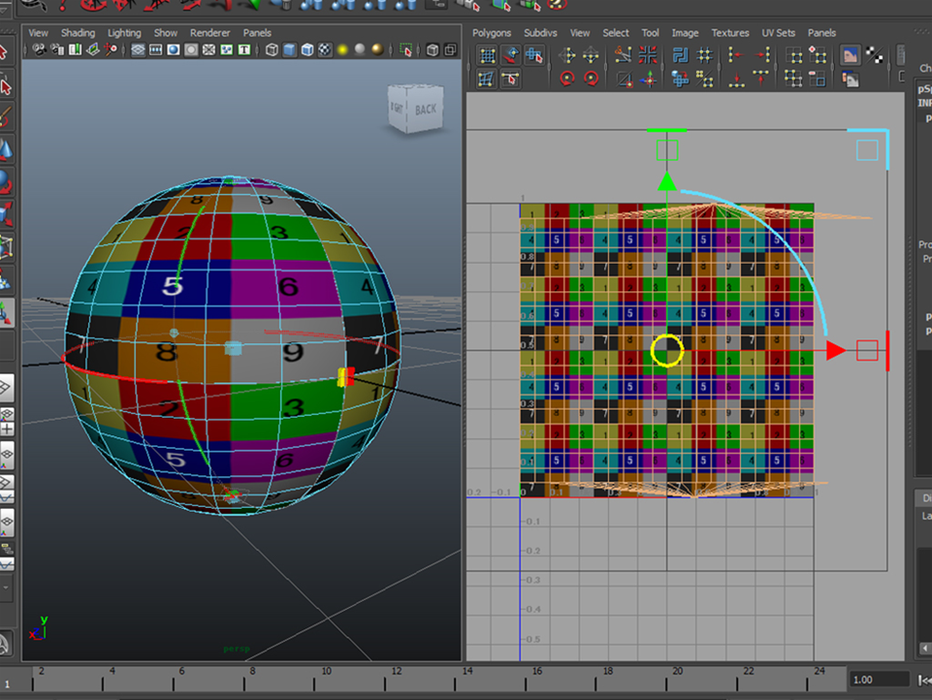 MAYA Spherical Mapping MAYA Spherical Mapping