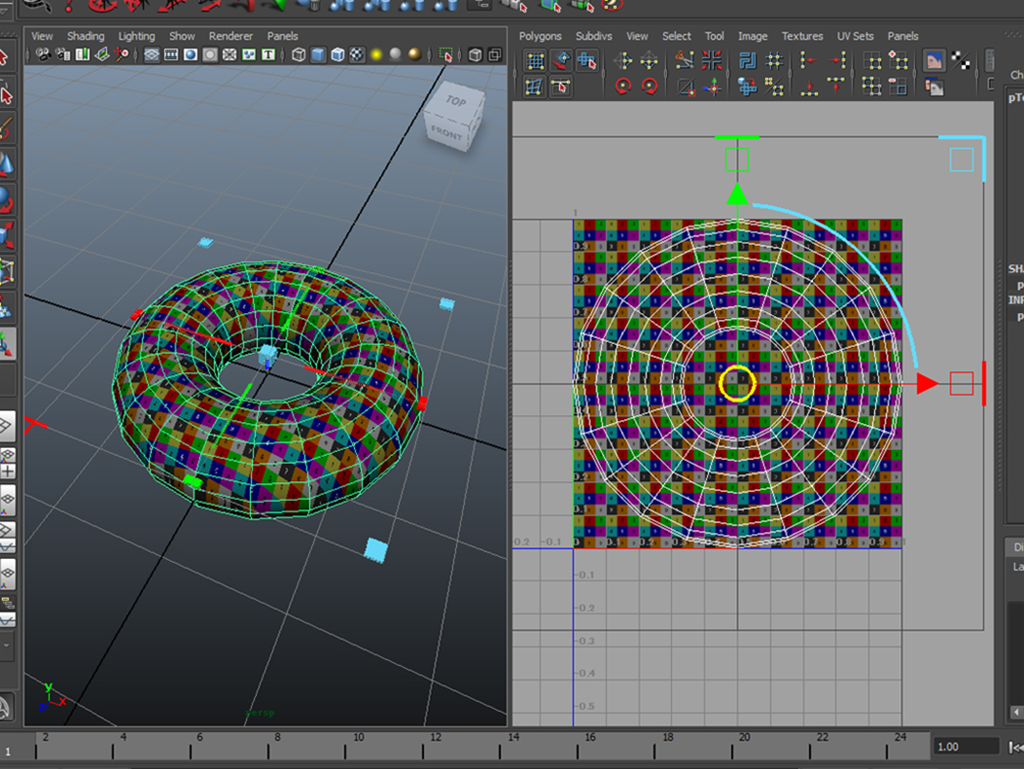 MAYA UV Renshuu MAYA UV Renshuu