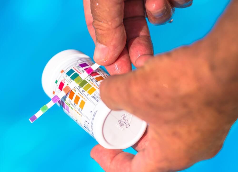 pH pool water testing pH pool water testing