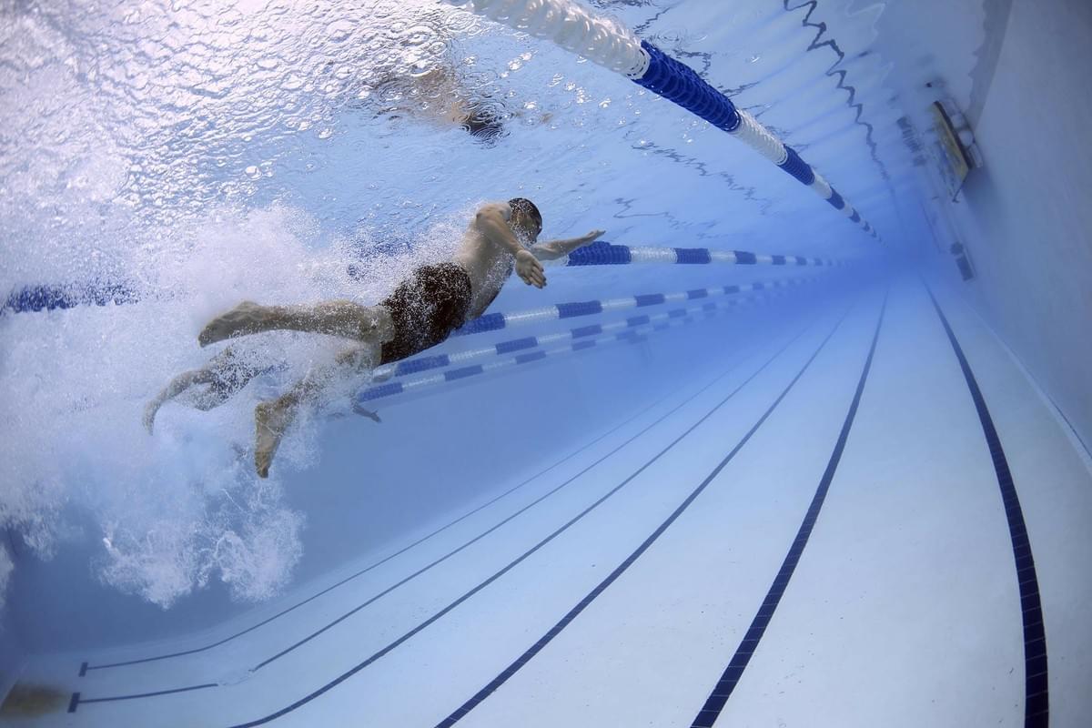 Swimming exercise Swimming exercise