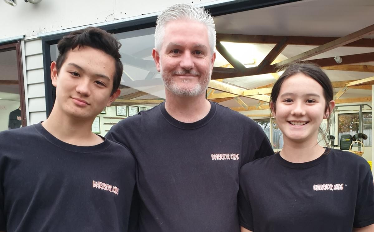 Tim, Taiyang and Tahlia Tipene Tim, Taiyang and Tahlia Tipene