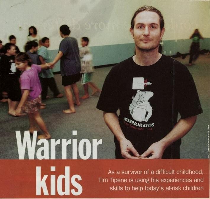 Warrior Kids Article for the NZ Women's Weekly with Tim Tipene Warrior Kids Article for the NZ Women's Weekly with Tim Tipene