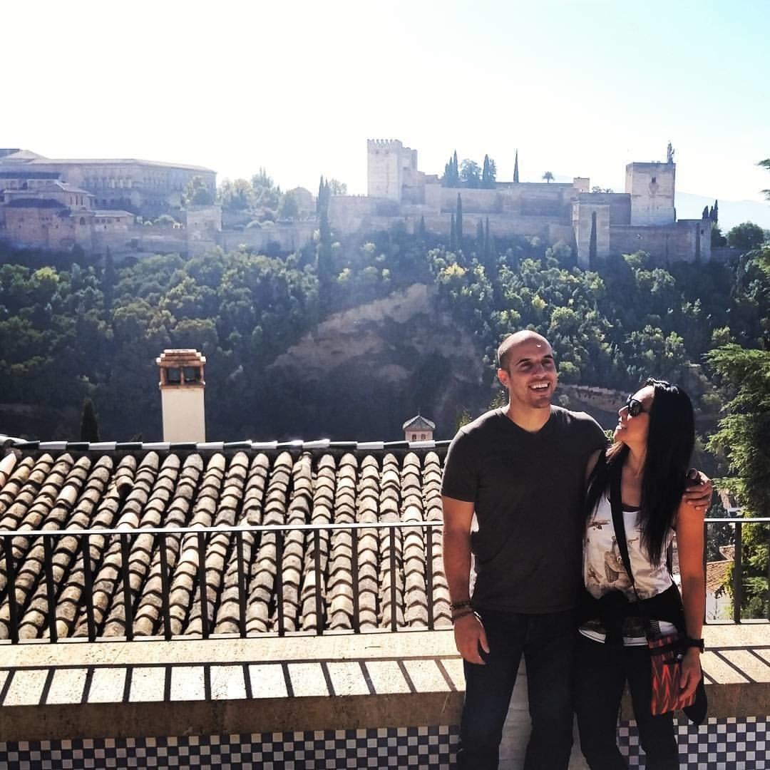 Granada, Spain with the Alhambra in the background (2015) Granada, Spain with the Alhambra in the background (2015)