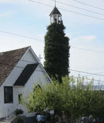 St Peter's Church with bell tower, Tacoma, 2015 St Peter's Church with bell tower, Tacoma, 2015