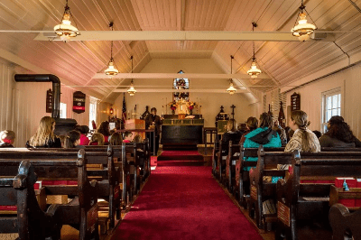 Interior of St Peter's Church, Tacoma, 2015 Interior of St Peter's Church, Tacoma, 2015