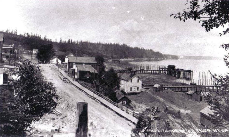 Old Town Tacoma, 1888 Old Town Tacoma, 1888