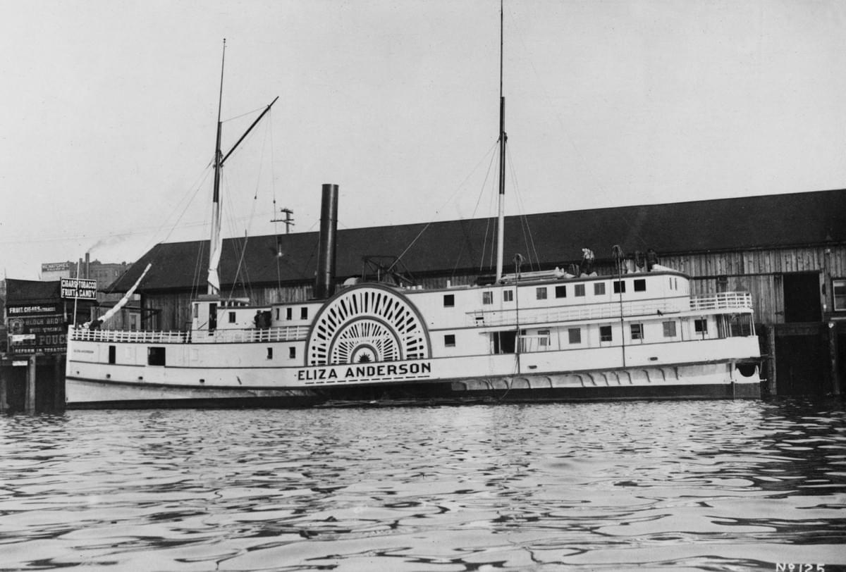 The Eliza Anderson - image from the University of Washington Libraries, Special Collection, negative No. 30077 The Eliza Anderson - image from the University of Washington Libraries, Special Collection, negative No. 30077