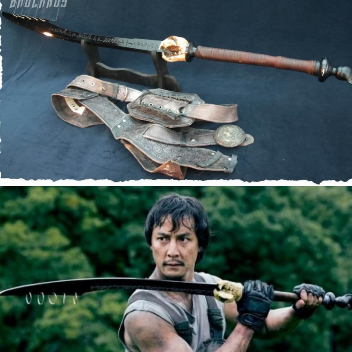 Into The Badlands Moon sword - Odyssey Studios model making, prothestics, props and more Into The Badlands Moon sword - Odyssey Studios model making, prothestics, props and more