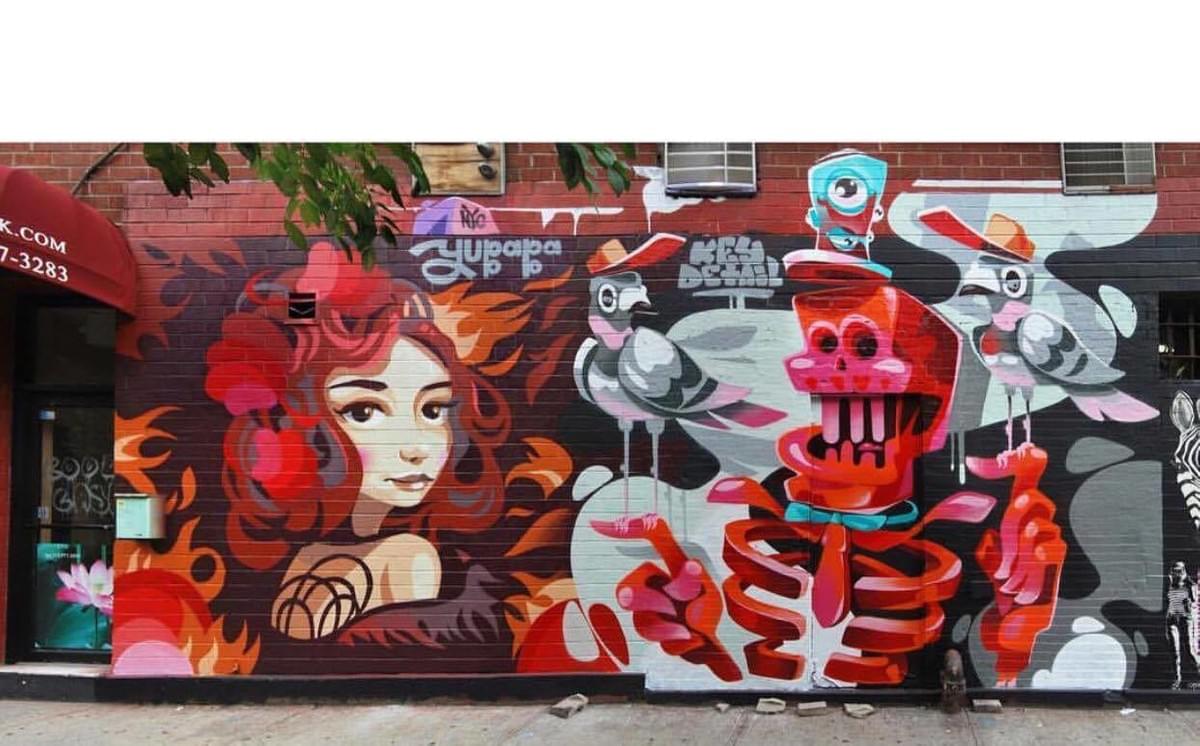 Graffiti in New York. Credit goes to: juliayubaba and keydetail on IG. Graffiti in New York. Credit goes to: juliayubaba and keydetail on IG.