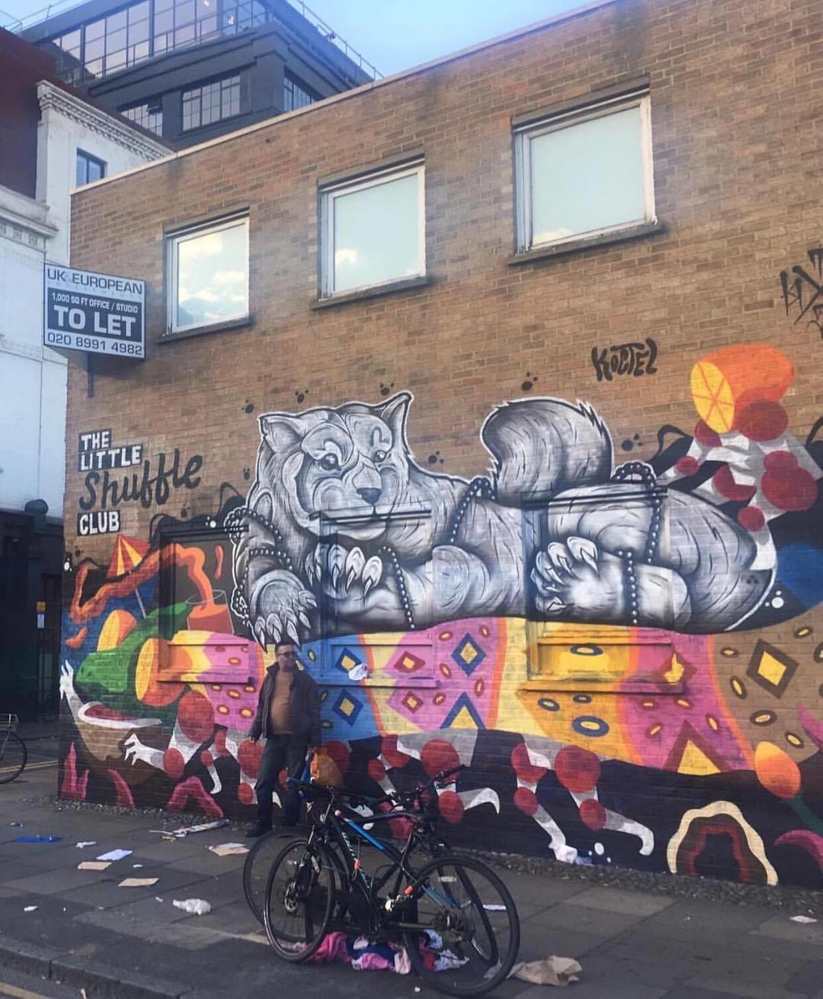 Graffiti in London. Credit goes to @watchfuld on IG. Graffiti in London. Credit goes to @watchfuld on IG.