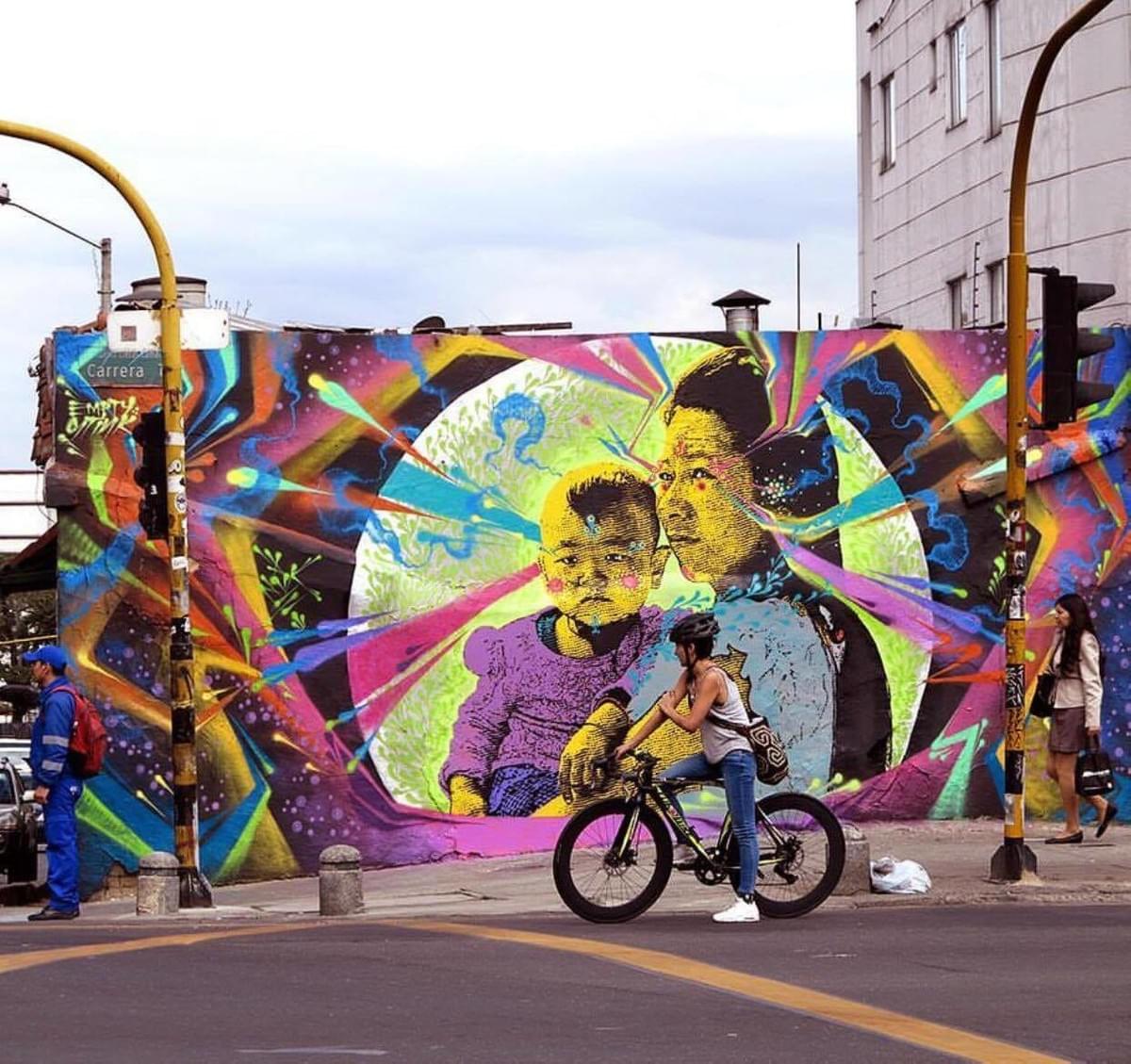 Graffiti in Bogota. Credit: stinkfishstink Graffiti in Bogota. Credit: stinkfishstink