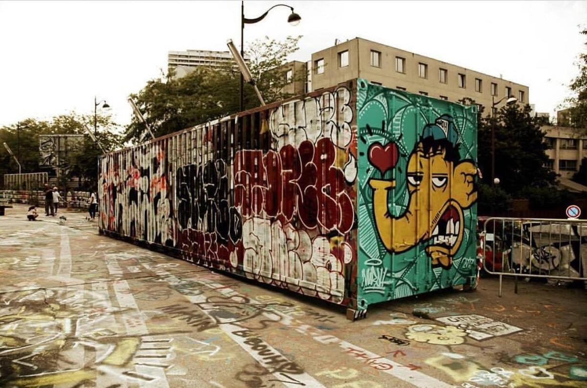 Graffiti in Paris. Credit: @insta.sara.hld on IG. Graffiti in Paris. Credit: @insta.sara.hld on IG.