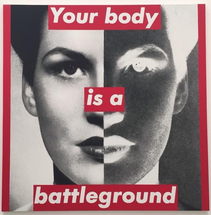 Battleground - Barbara Kruger Battleground - Barbara Kruger