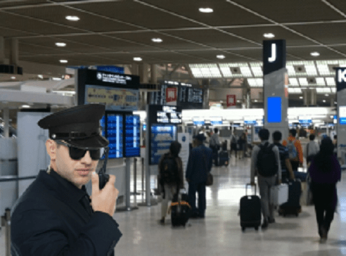 Good landside security includes well-trained and motivated security staff. Good landside security includes well-trained and motivated security staff.