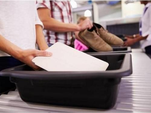 Unless you meet an exemption category TSA requires you to remove your shoes. Unless you meet an exemption category TSA requires you to remove your shoes.