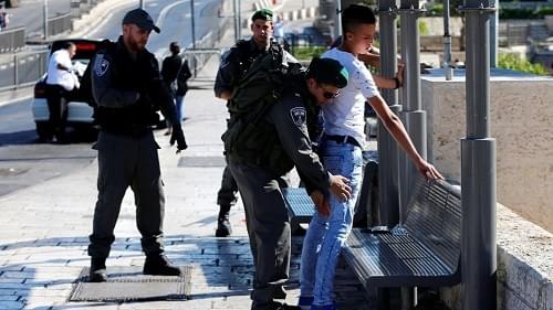 Airport security officers in Israel can, and often do, search people at terminals. Airport security officers in Israel can, and often do, search people at terminals.