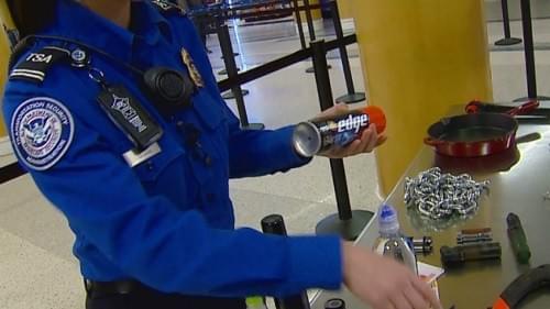 Inexperienced holiday travelers often inadvertently pack carryon luggage with TSA-prohibited items. Inexperienced holiday travelers often inadvertently pack carryon luggage with TSA-prohibited items.