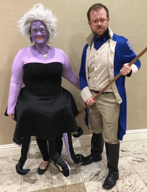 Bonnie Maisen as Disney's Ursula. Adam Maisen as Kaladin from Brandon Sanderson's Stormlight Archive series Bonnie Maisen as Disney's Ursula. Adam Maisen as Kaladin from Brandon Sanderson's Stormlight Archive series