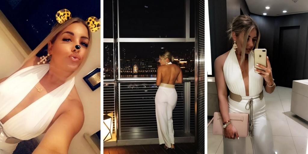 Alisha Lemay Dubai Outfit Alisha Lemay Dubai Outfit