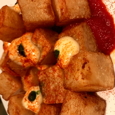 Gluten Free Patatas Bravas Jose Andres Jaleo Gluten Free Patatas Bravas Jose Andres Jaleo