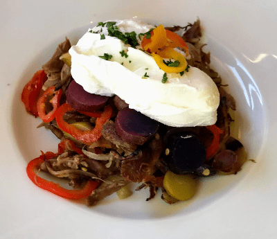 Gluten Free Breakfast Duck Hash Tableau Las Vegas Nevada Gluten Free Breakfast Duck Hash Tableau Las Vegas Nevada