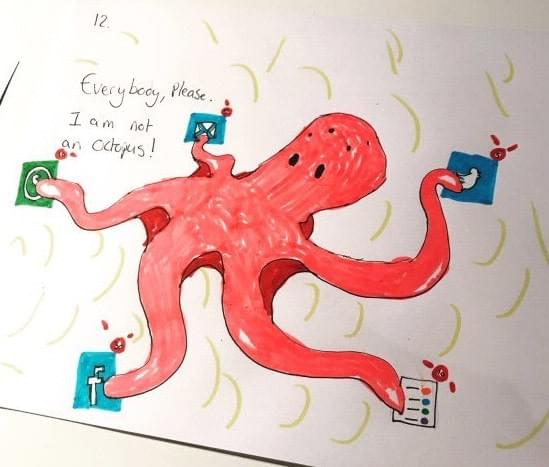Octopus Inktober Octopus Inktober