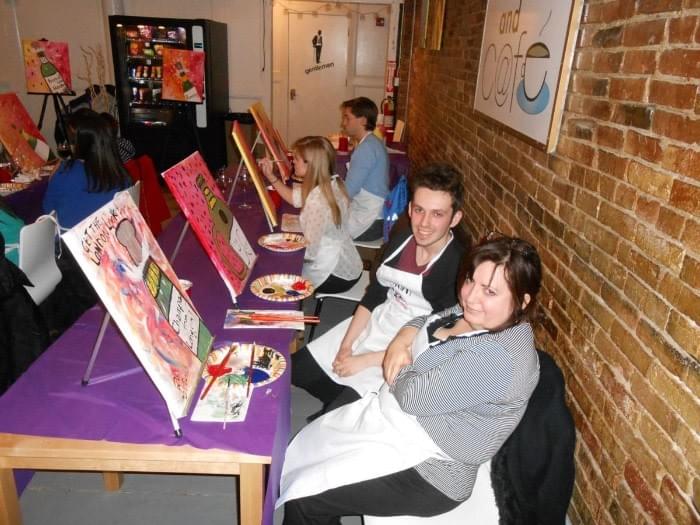 Our first ever Sip & Paint evening in the US. It was great fun! Our first ever Sip & Paint evening in the US. It was great fun!