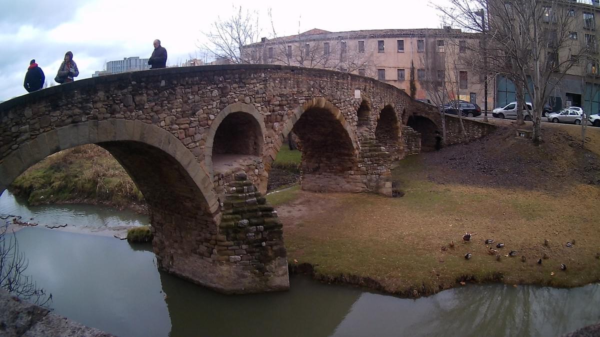 Roman Bridge - Vic, Catalunya, Spain Roman Bridge - Vic, Catalunya, Spain