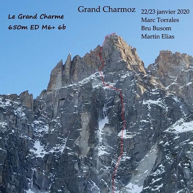 lagoped martin elias marc toralles Bru Busom chamonix grand charmoz lagoped martin elias marc toralles Bru Busom chamonix grand charmoz