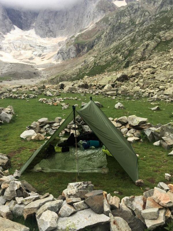 Bivouac aux Oulettes de Gaube sous le Vignemal Bivouac aux Oulettes de Gaube sous le Vignemal