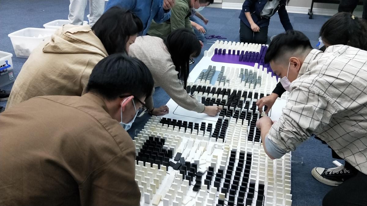 奕亞方企業人才培訓機構:骨牌活動紀錄照片 奕亞方企業人才培訓機構:骨牌活動紀錄照片