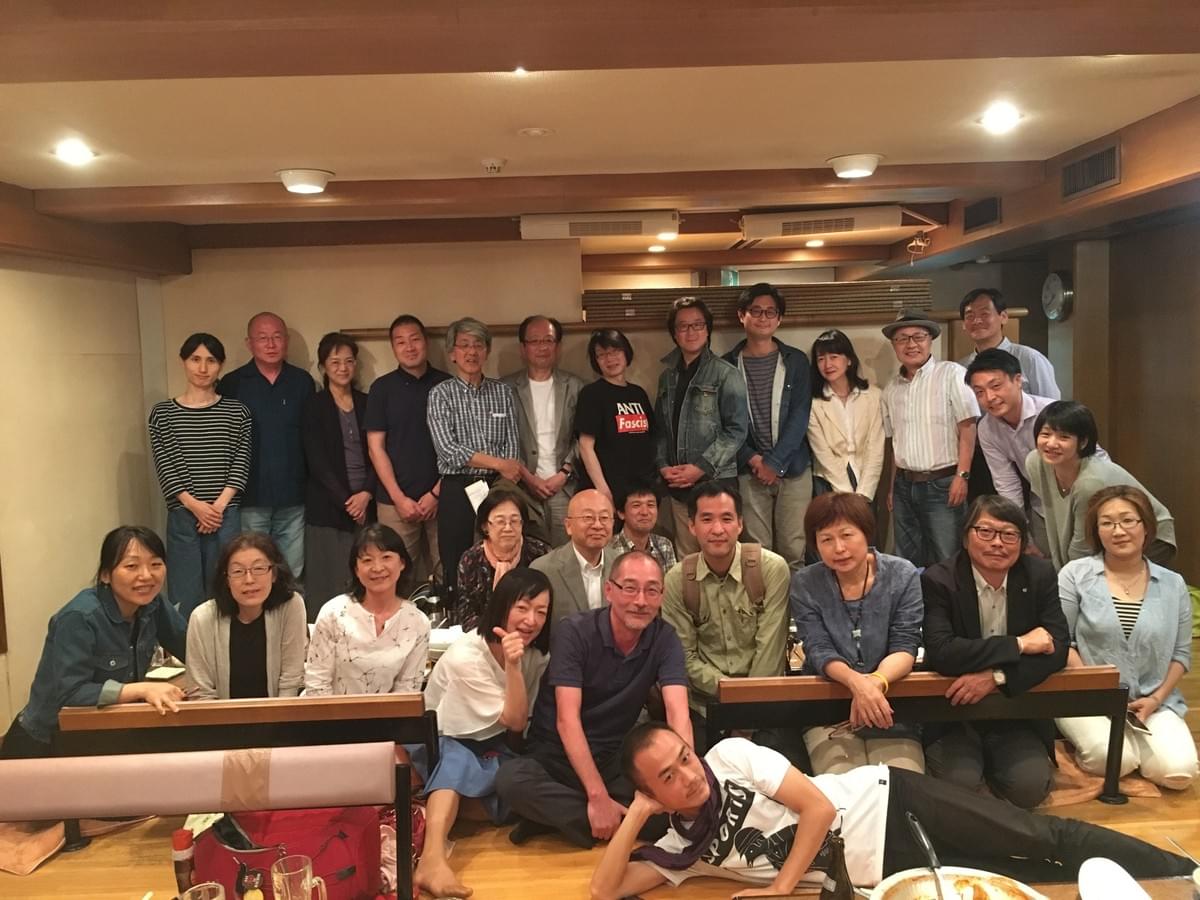 設立の集い集合写真 設立の集い集合写真