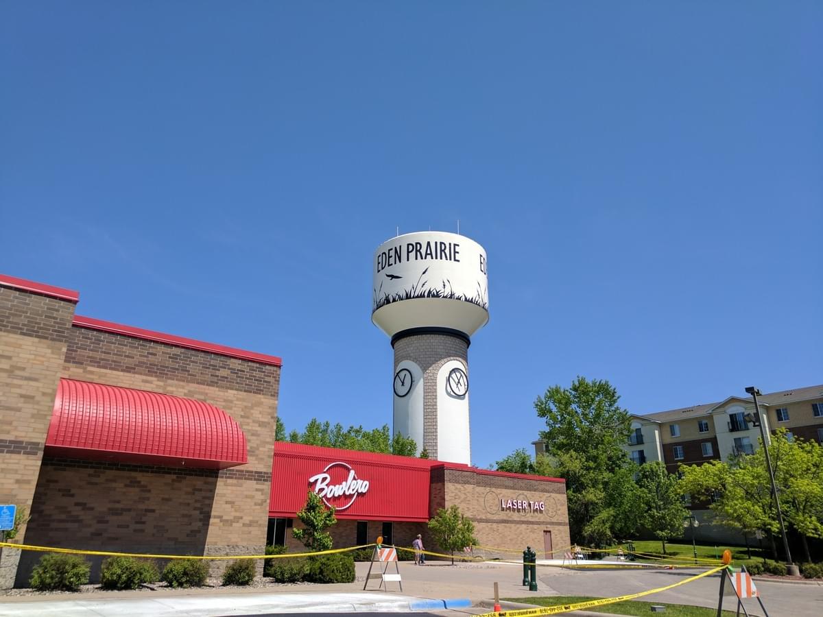 Water Tower in Eden Prairie Water Tower in Eden Prairie