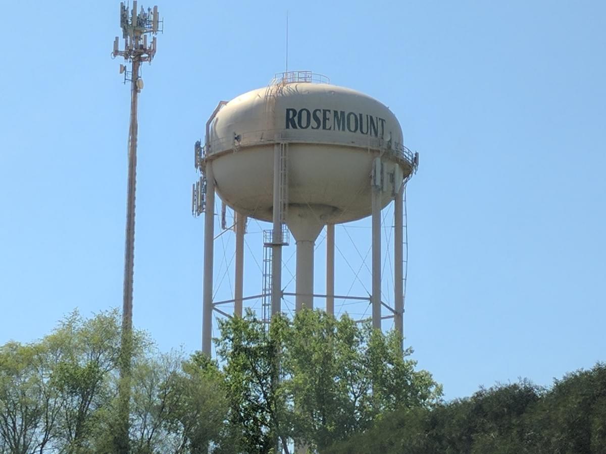 Water Tower in Rosemount Water Tower in Rosemount