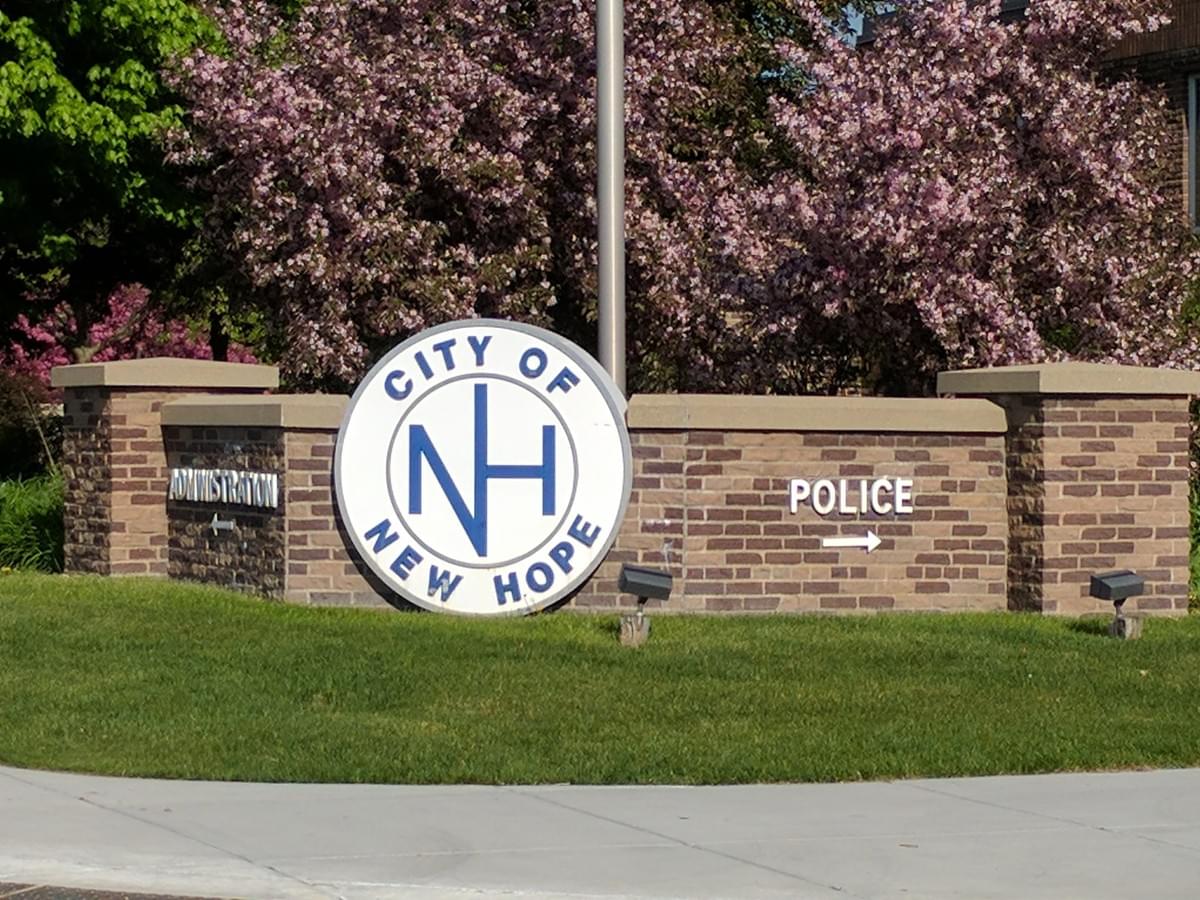 City Sign in New Hope City Sign in New Hope