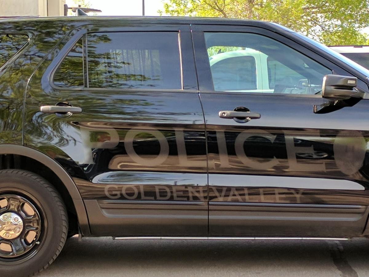 Police Vehicle in Golden Valley Police Vehicle in Golden Valley