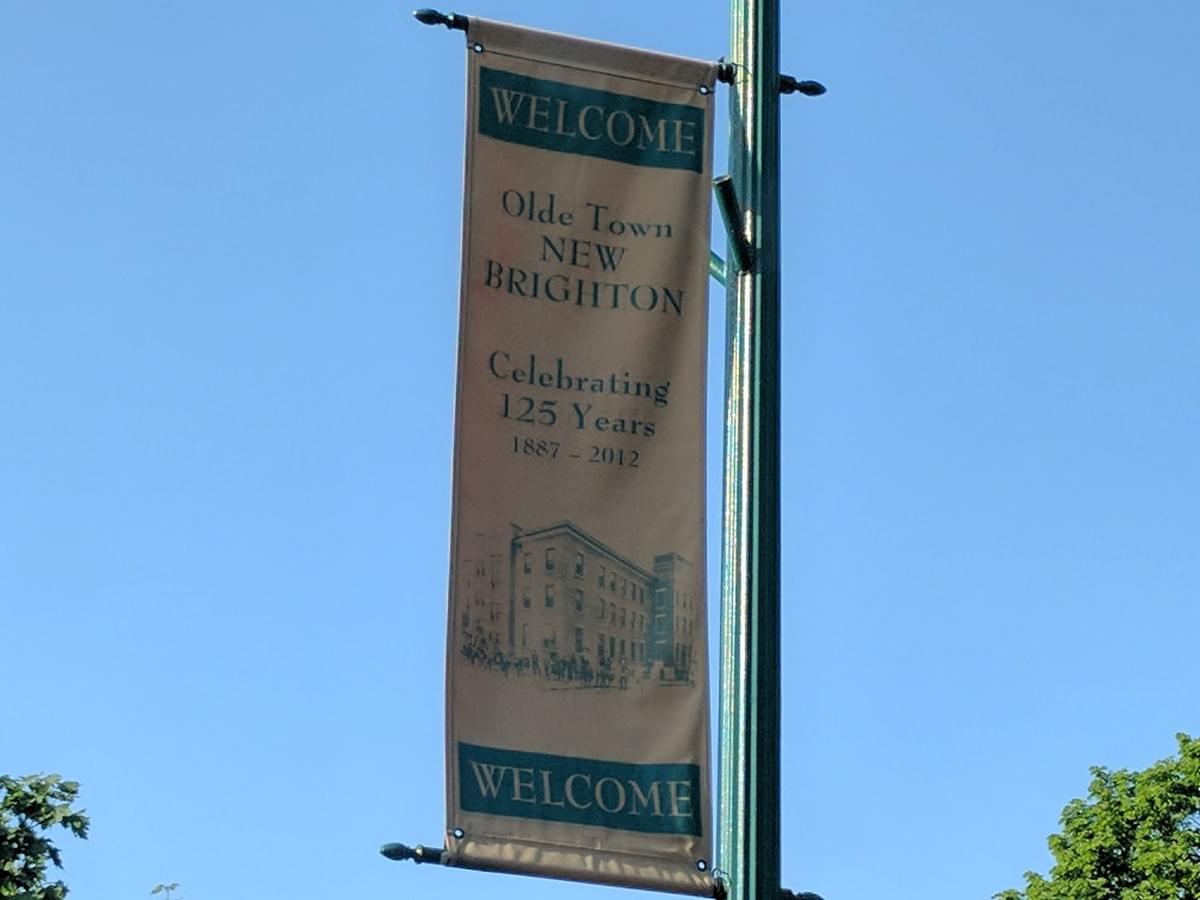 Banner in New Brighton Banner in New Brighton