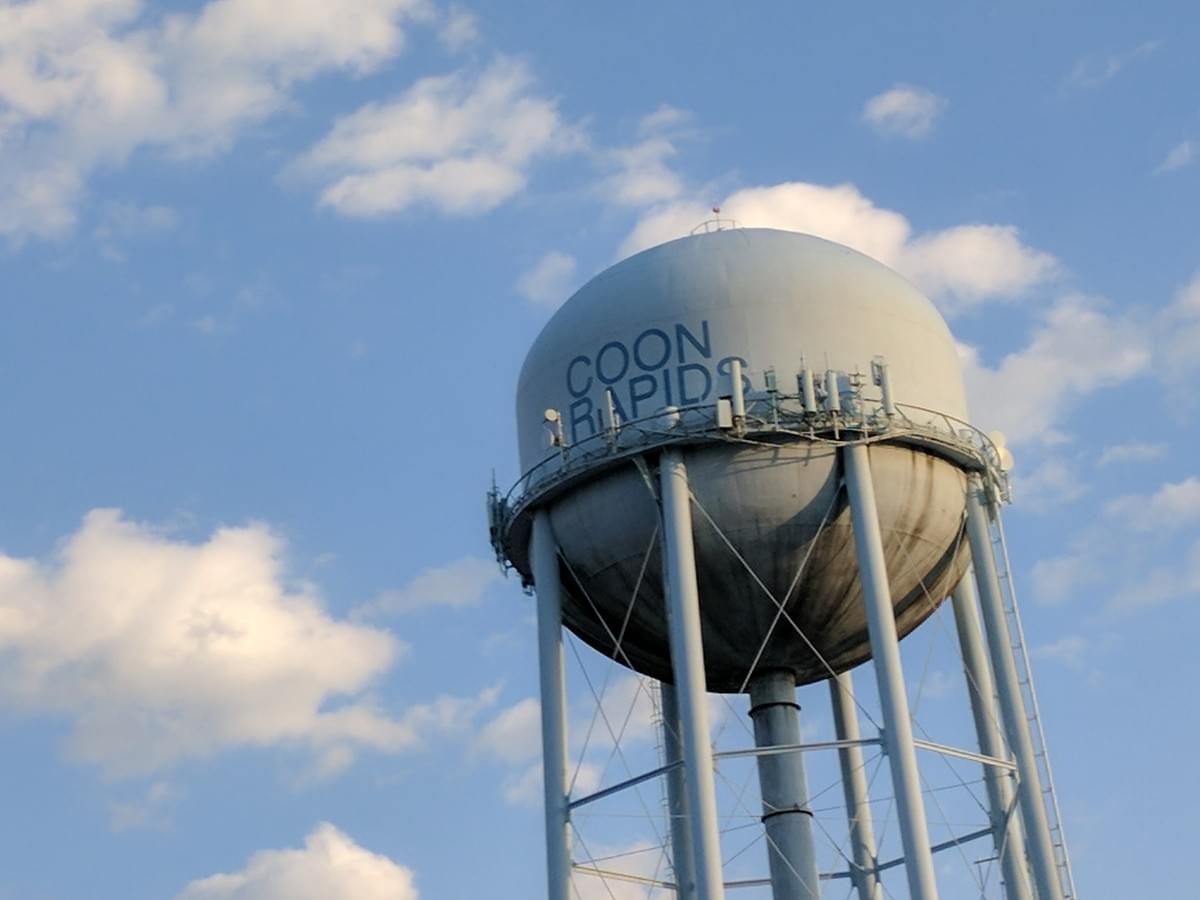 Water Tower in Coon Rapids Water Tower in Coon Rapids