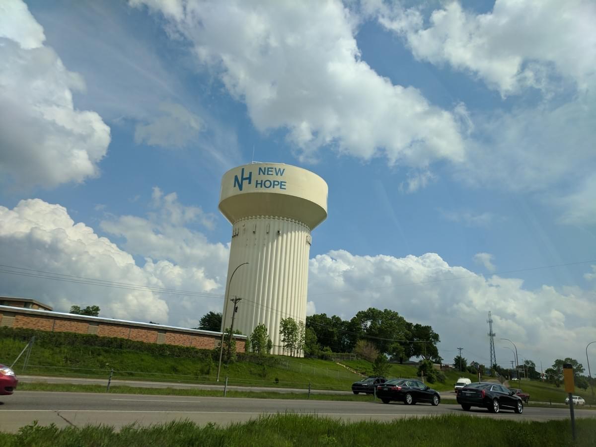 Water Tower in New Hope Water Tower in New Hope