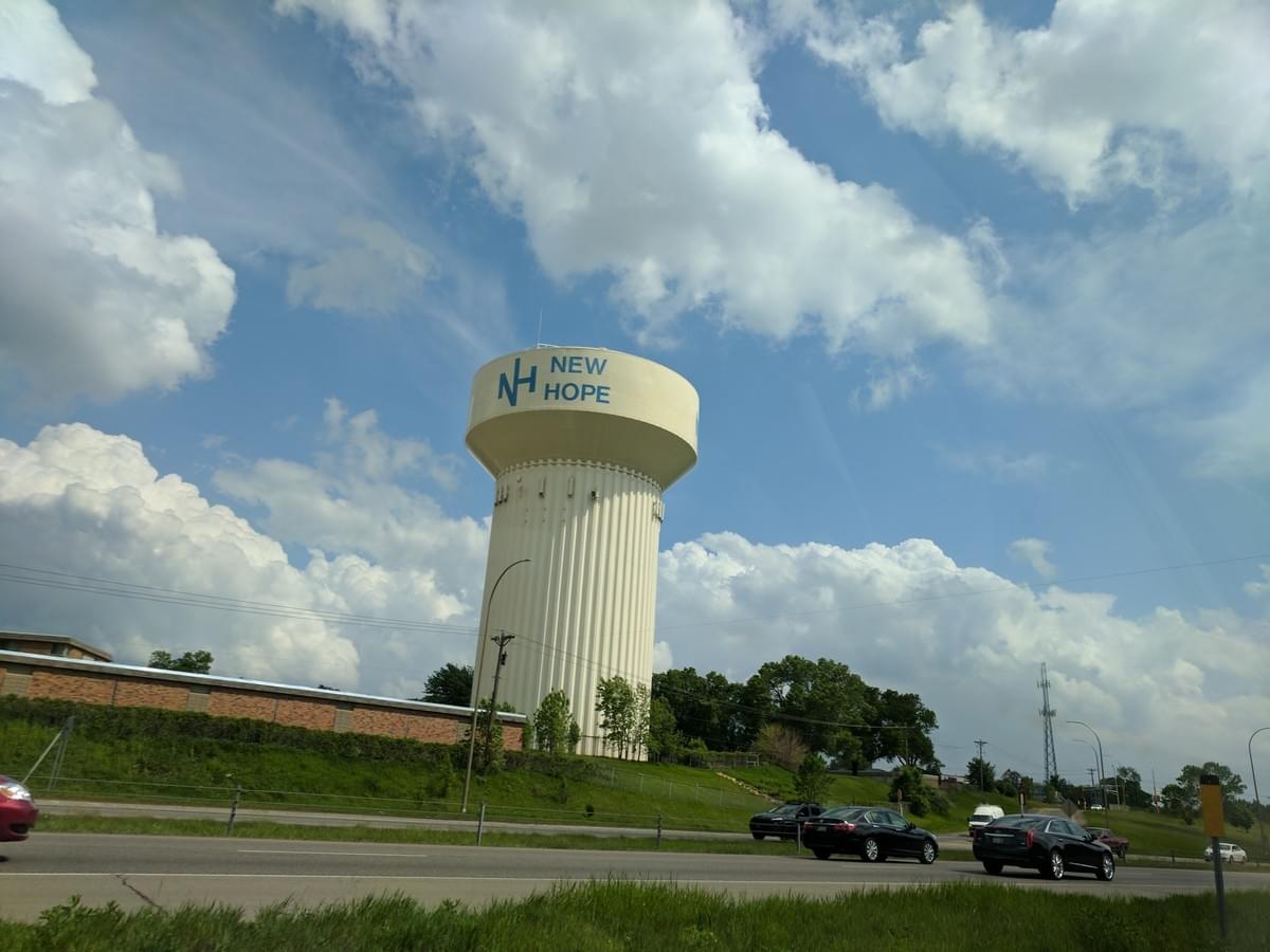 Water Tower in New Hope Water Tower in New Hope