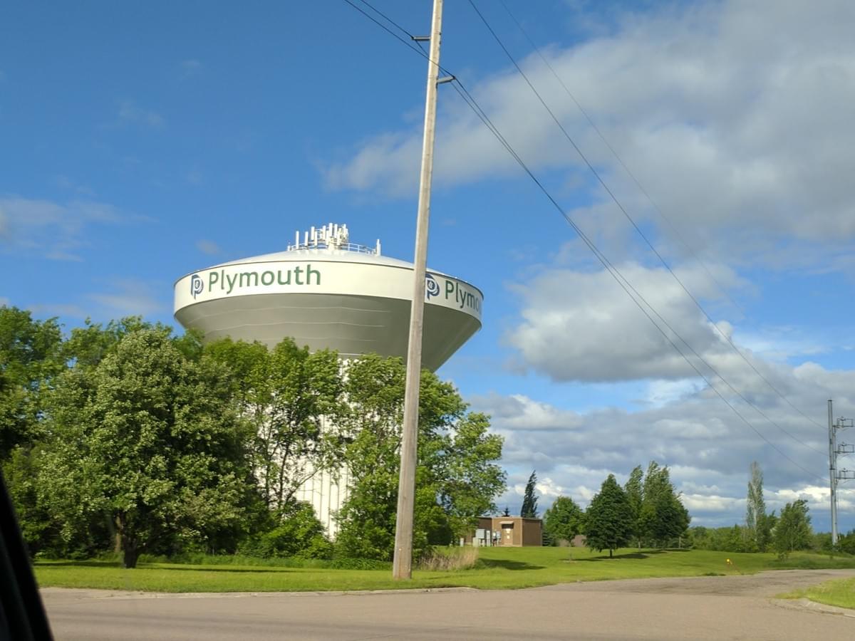 Water Tower in Plymouth Water Tower in Plymouth