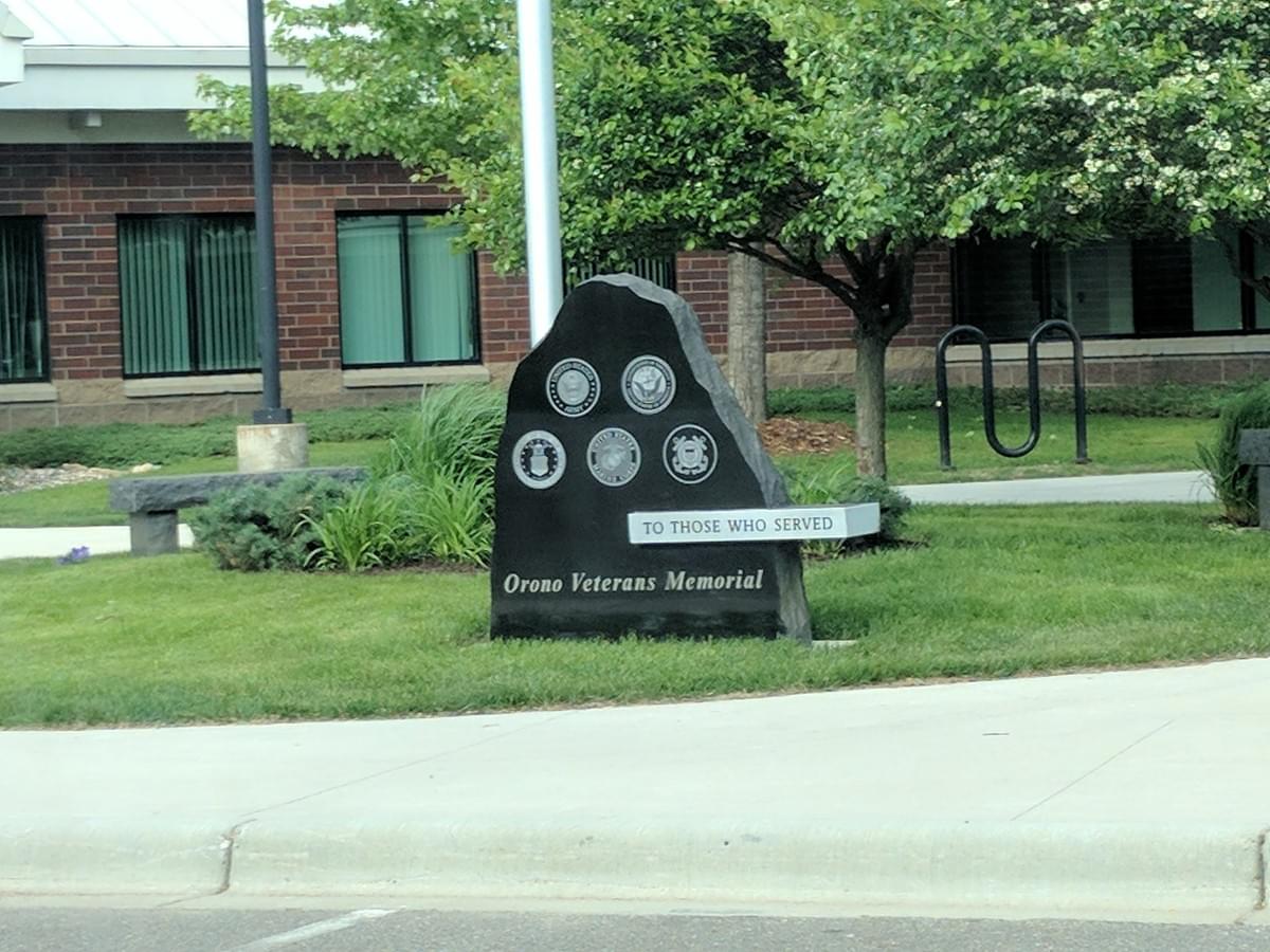 Veterans Memorial in Orono Veterans Memorial in Orono