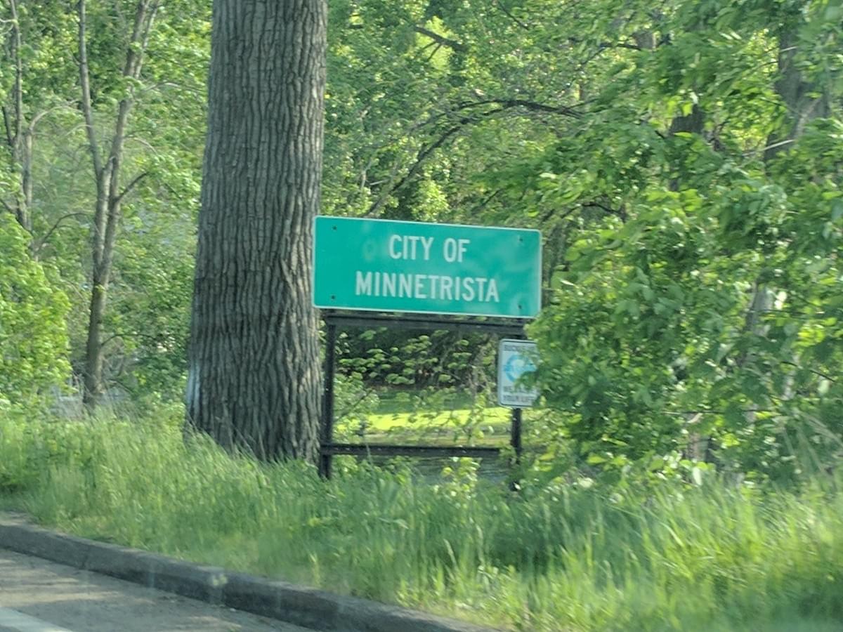 Road Sign in Minnetrista Road Sign in Minnetrista