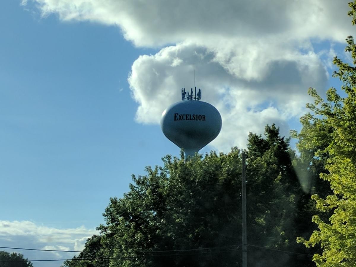 water tower in Excelsior water tower in Excelsior