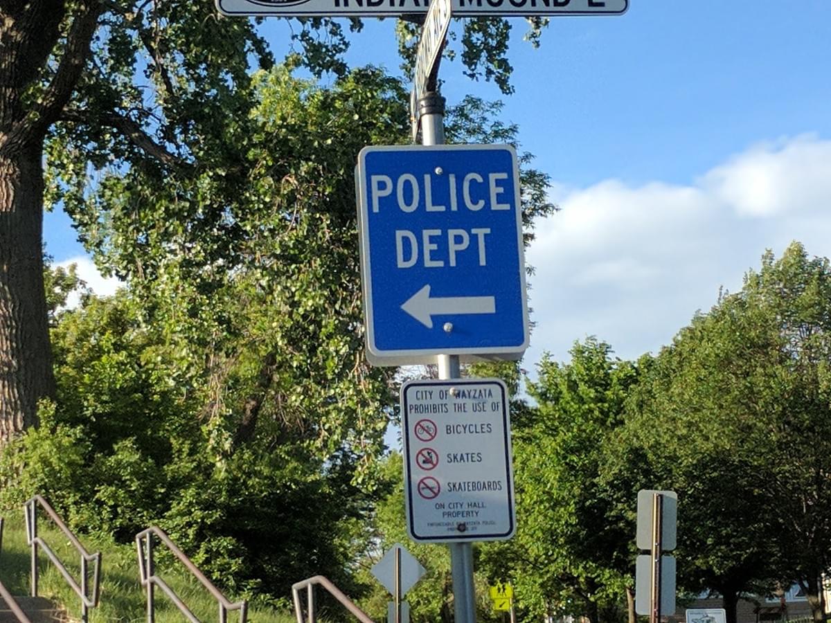 Road Sign in Wayzata Road Sign in Wayzata