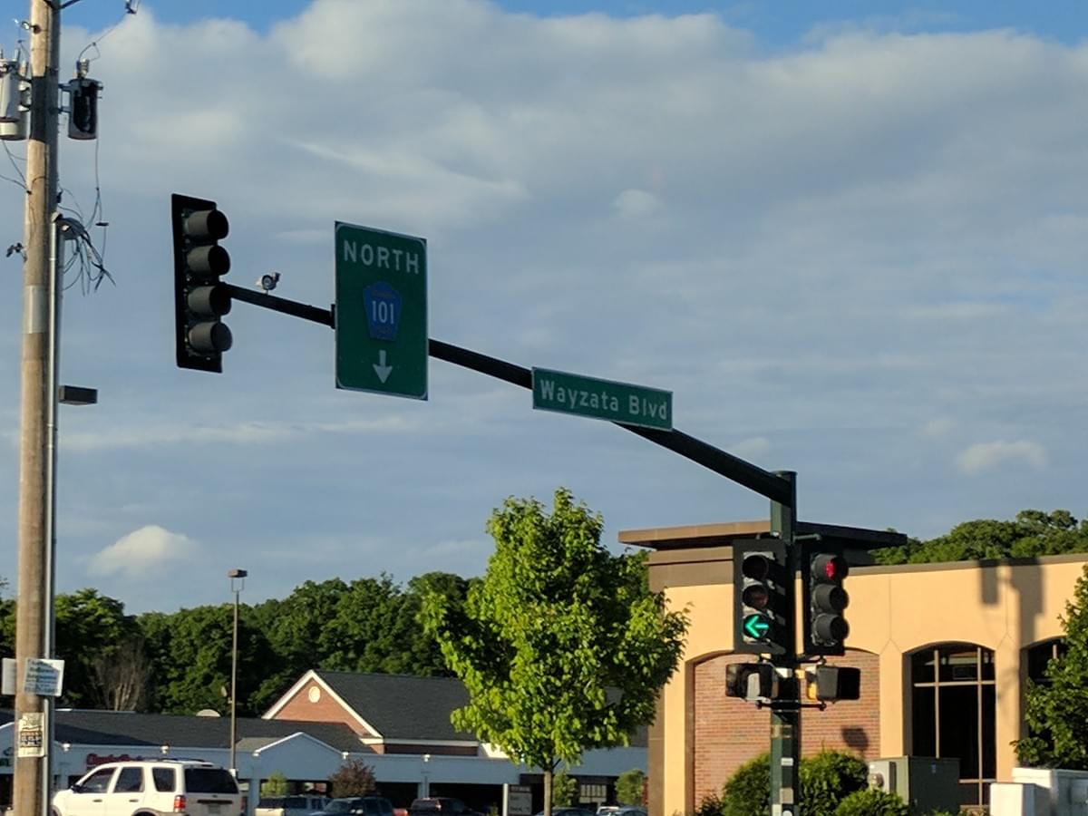 Road Sign in Wayzata Road Sign in Wayzata