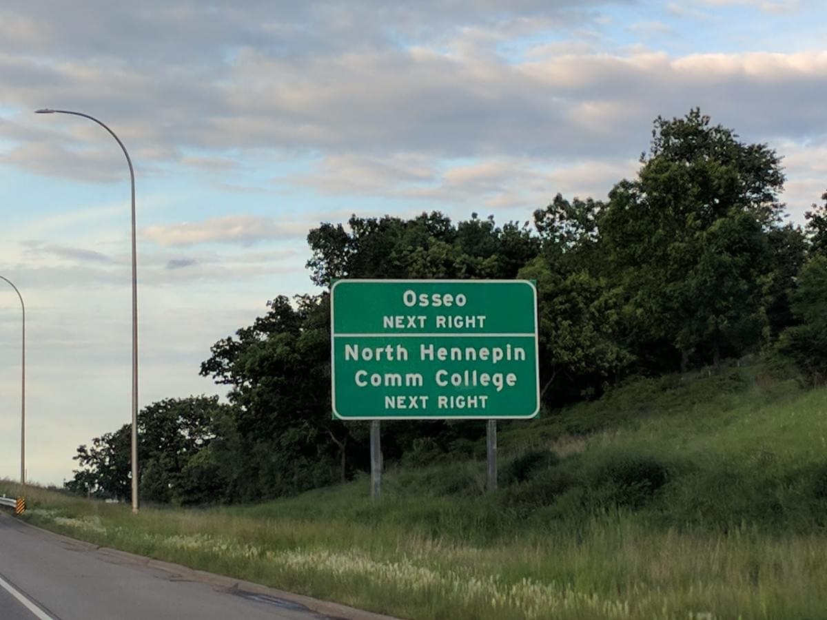 City Sign in Osseo City Sign in Osseo
